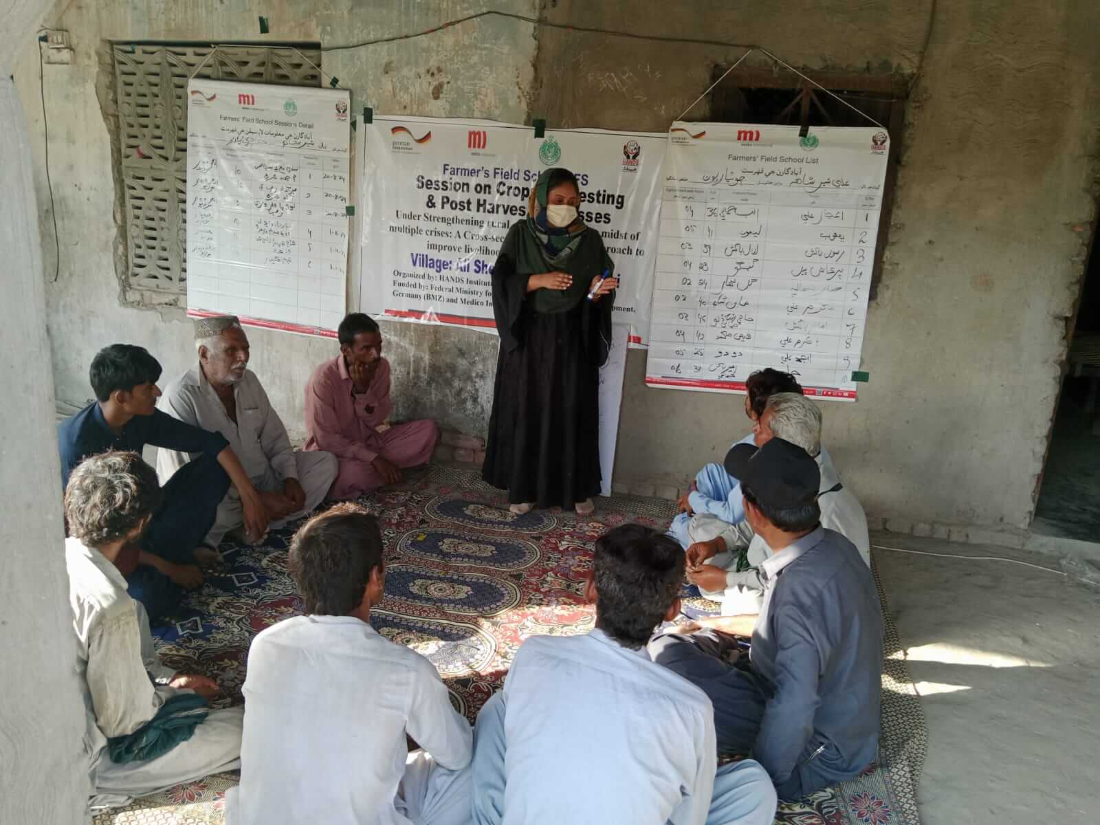 HANDS Foundation held a Farmer Field School (FFS) (1)