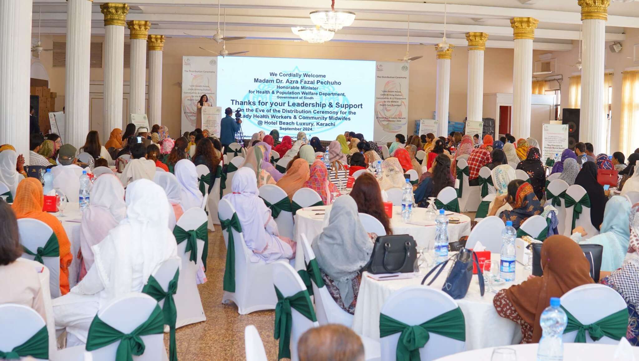 Highlights from HANDS Pakistan's Community Midwives School prize distribution (2)