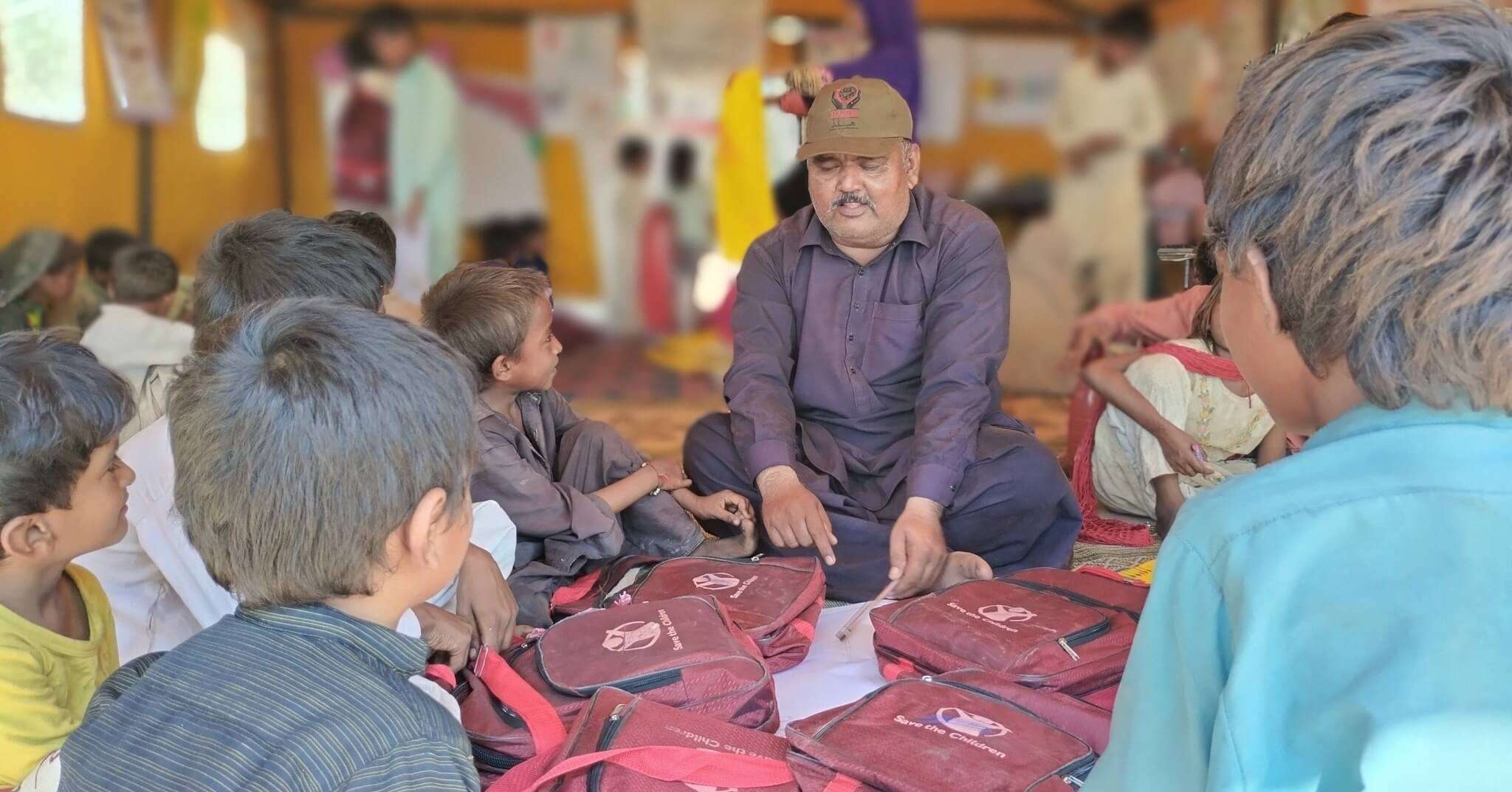 With the support of Save the Children International, has been providing in-kind assistance (4)