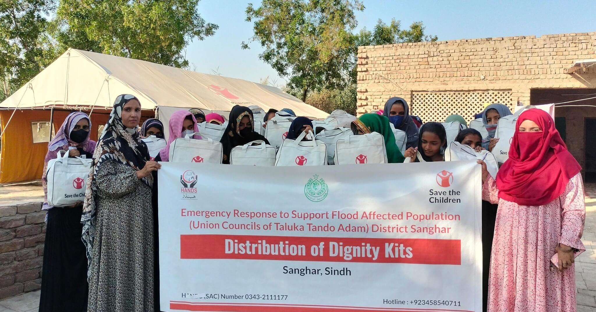 With the support of Save the Children International, has been providing in-kind assistance (5)