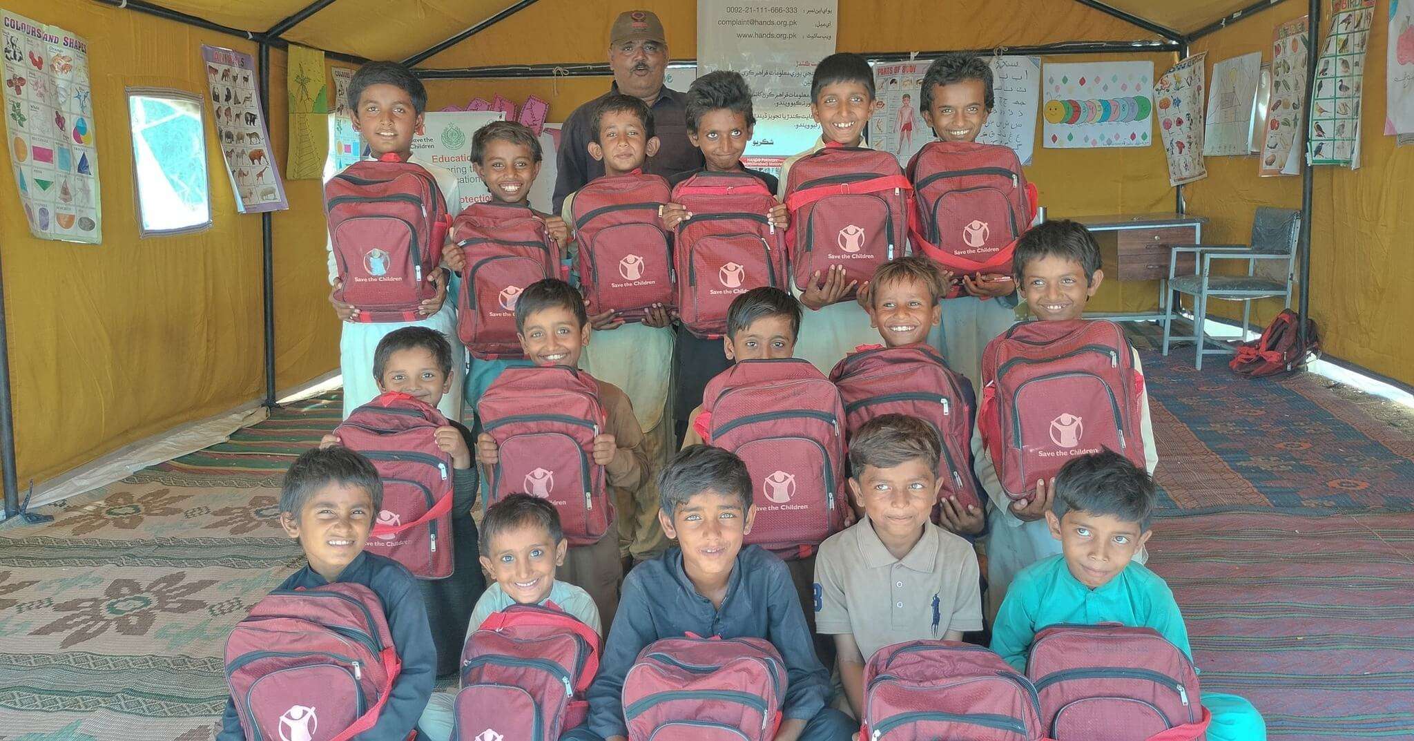 With the support of Save the Children International, has been providing in-kind assistance (7)