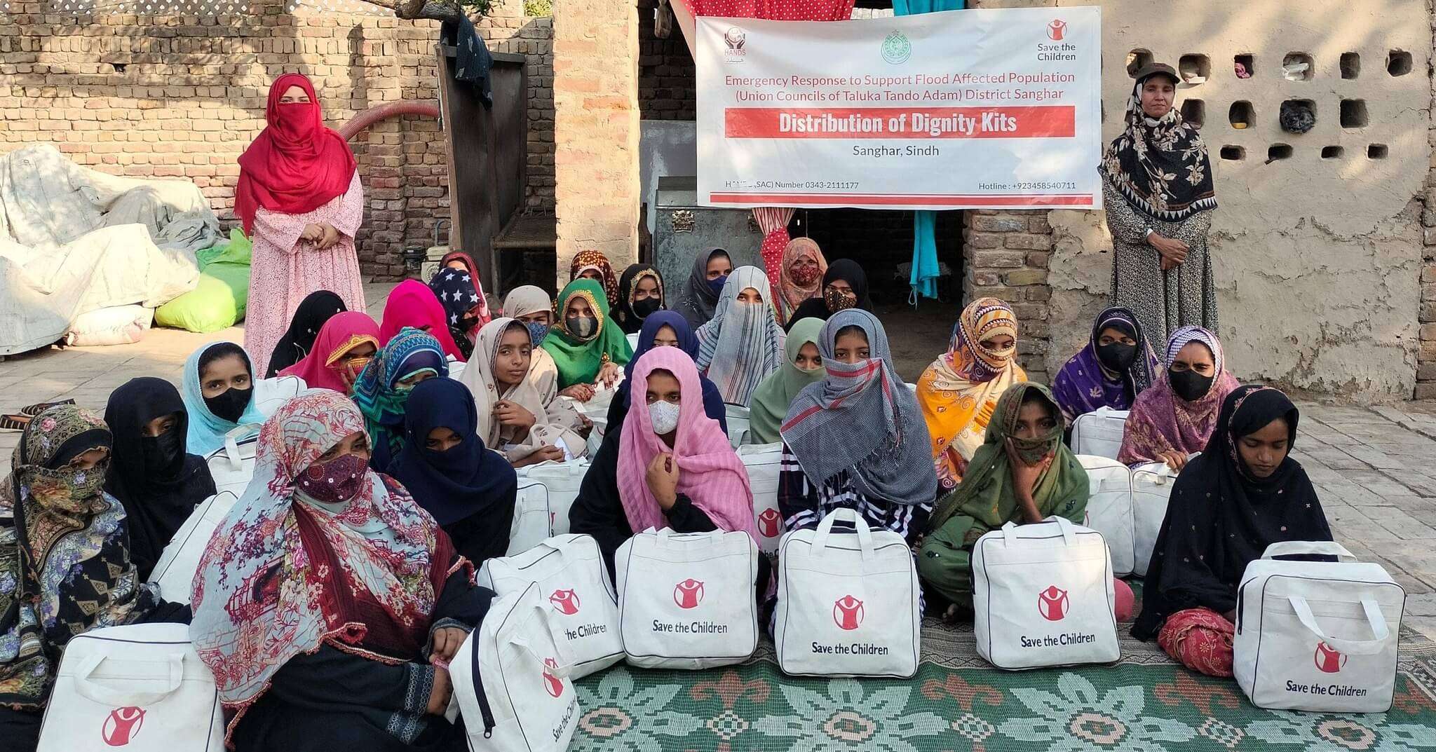 With the support of Save the Children International, has been providing in-kind assistance (8)