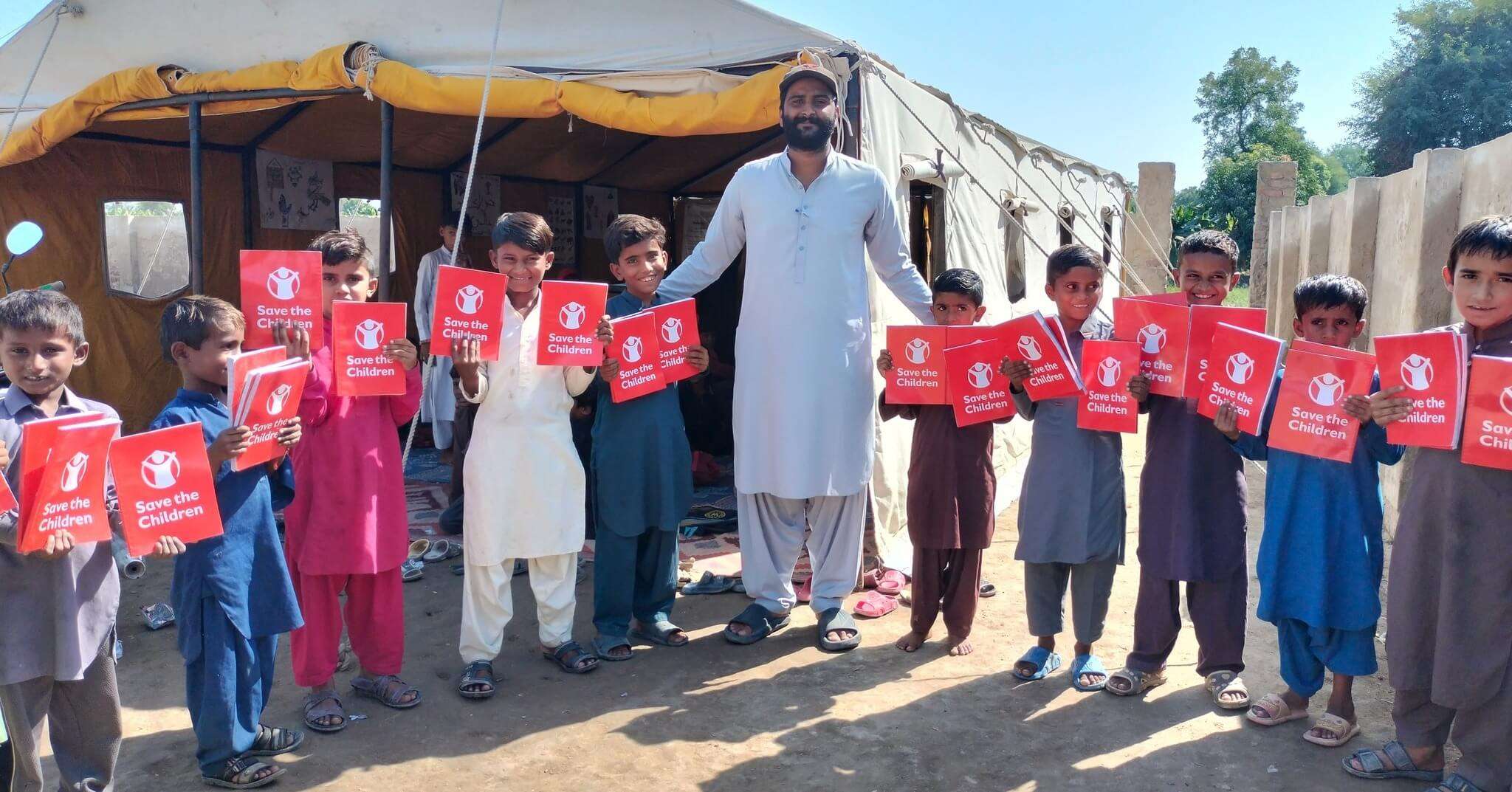 With the support of Save the Children International, has been providing in-kind assistance (9)