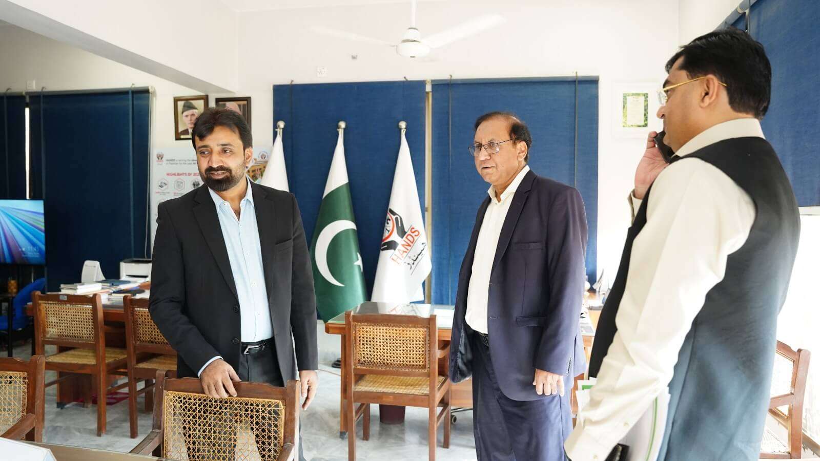 Honored to host Mr. Athar Hussain Mirani (Director General, Social Welfare Department, Govt. of Sindh) (3)