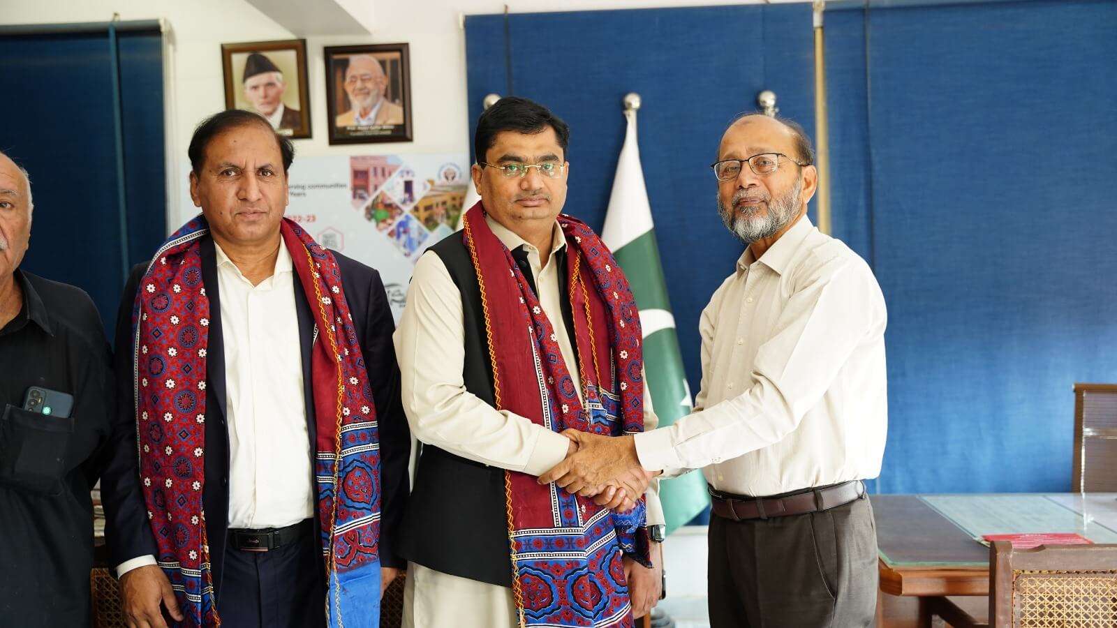 Honored to host Mr. Athar Hussain Mirani (Director General, Social Welfare Department, Govt. of Sindh) (9)