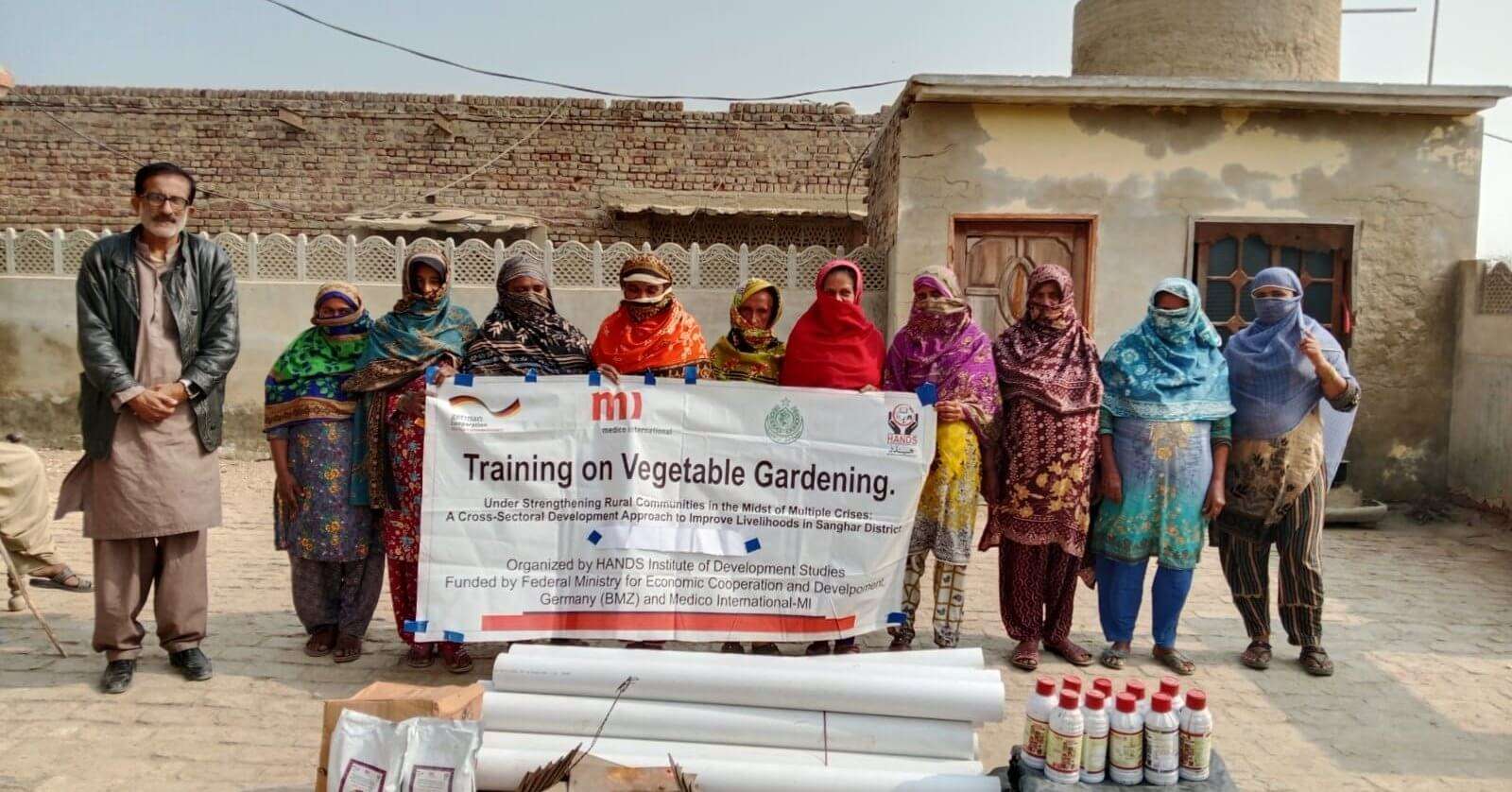 Our team has conducted targeted activities on vegetable gardening and Disaster Risk Reduction (DRR) sessions with community-based organizations (CBOs) (10)