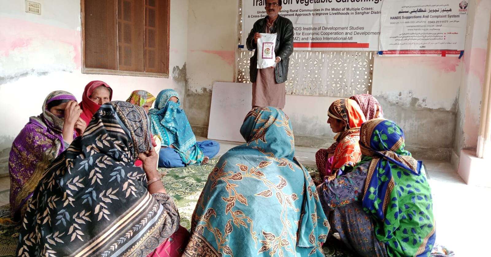 Our team has conducted targeted activities on vegetable gardening and Disaster Risk Reduction (DRR) sessions with community-based organizations (CBOs) (3)