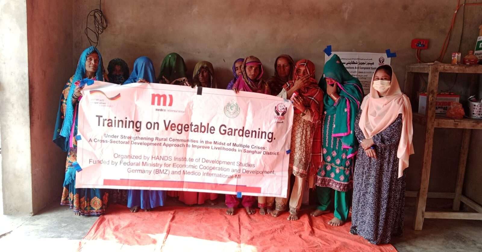 Our team has conducted targeted activities on vegetable gardening and Disaster Risk Reduction (DRR) sessions with community-based organizations (CBOs) (4)