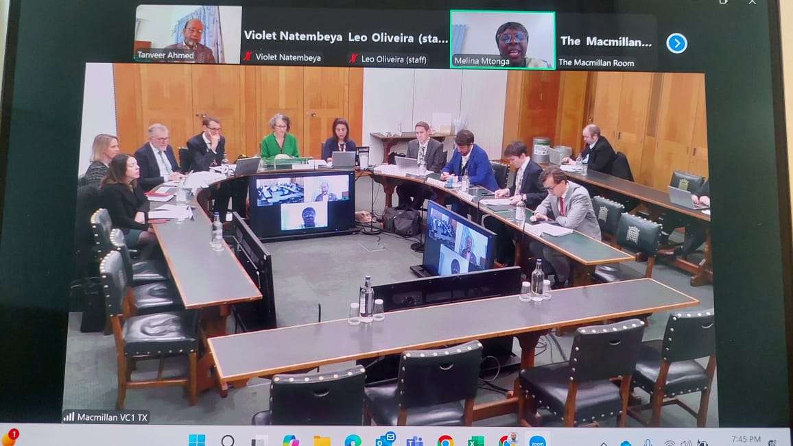 The International Development Committee of the UK Parliament conducted an Expert Opinion Session with Dr. Tanveer Ahmed (1)