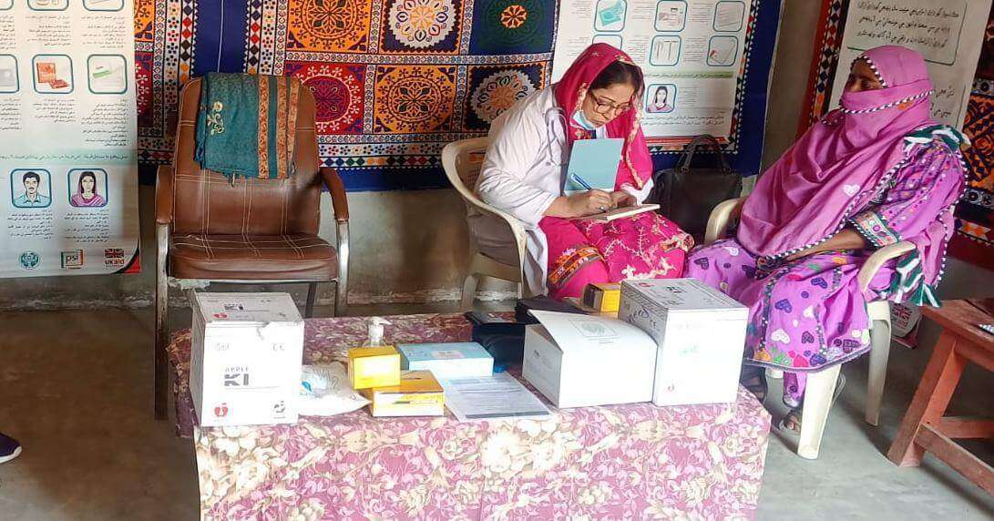 The team is conducting awareness sessions on Family PlanningBirth Spacing and Menstrual Health Management (MHM) within the community and providing doorstep services (3)