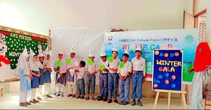 Winter Gala organized at HANDS EMO Schools Project RFP#3-GHS Bhellar, GHS Kamal Khan Indhar and GHS Pir Essa (1)