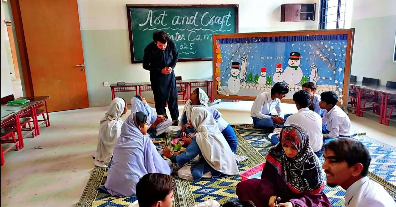 Winter Gala organized at HANDS EMO Schools Project RFP#3-GHS Bhellar, GHS Kamal Khan Indhar and GHS Pir Essa (2)